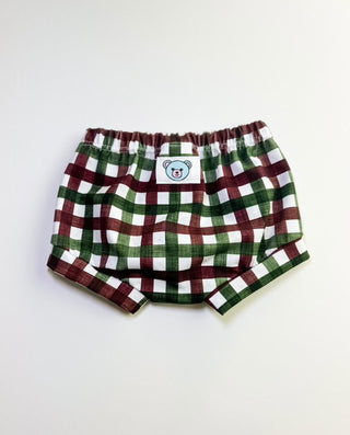 Shorties - Red and Green Gingham