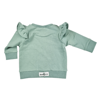 Frilly Jumper  - Seafoam