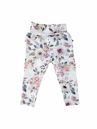 Frilly Pants - Floral Sky