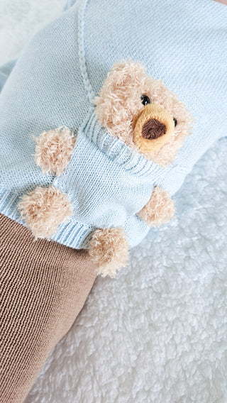 Blue Jumper  - Teddy Bear