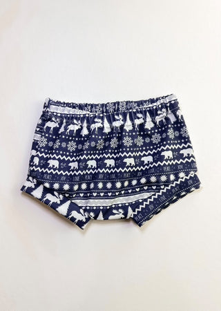 Shorties - Navy Christmas