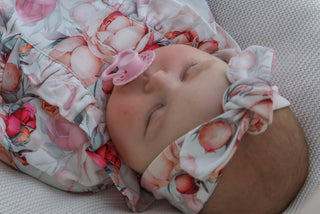 Topknot Bow - Peony Dream