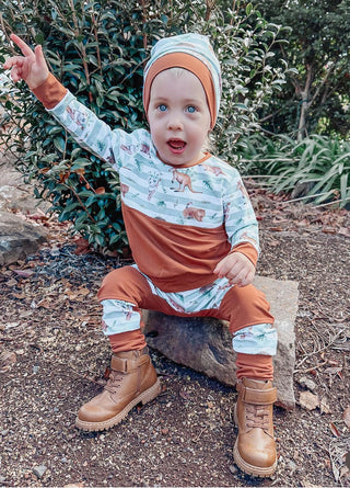 Long Sleeve Top  - Aussie Safari