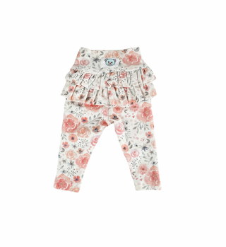 Frilly pantalones-Peachy Petals