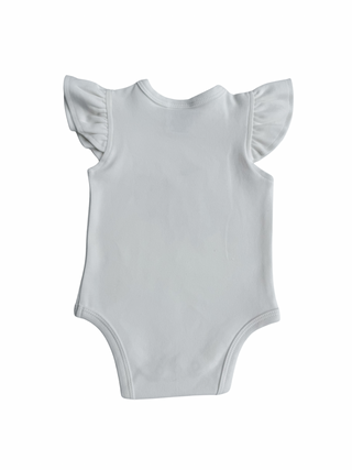 Frilly Short Sleeve Bodysuit - Kookaburra
