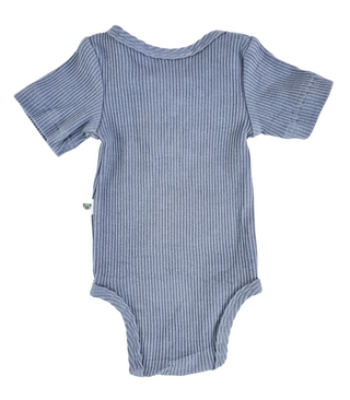 Short Sleeve Bodysuit - Blue