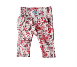 Frilly Pants - Berry Floral