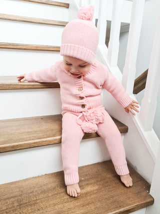 Knitted Set Flamingo Pink - Bundle