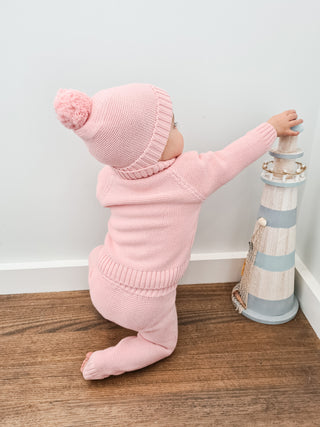 Knitted Set Flamingo Pink - Bundle