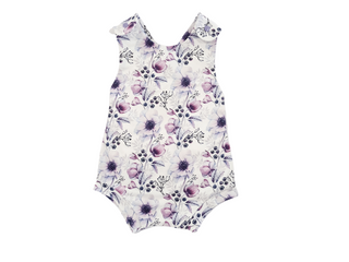 Frilly Romper - Anemone