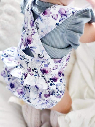 Frilly Romper - Anemone