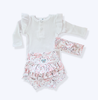 Rosetta and Long Sleeve Bodysuit Set - Bundle